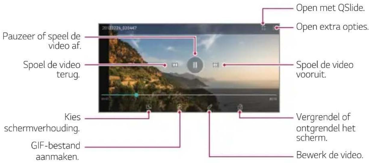 LG LMQ710EM - Een video afspelen - 1