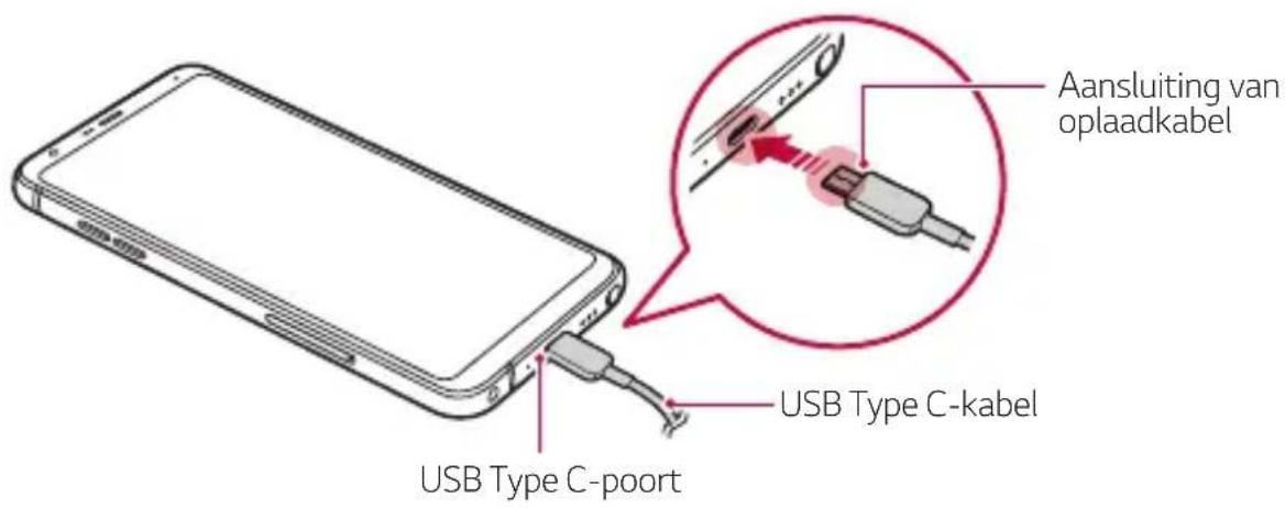 LG LMQ710EM - Batterij opladen - 1
