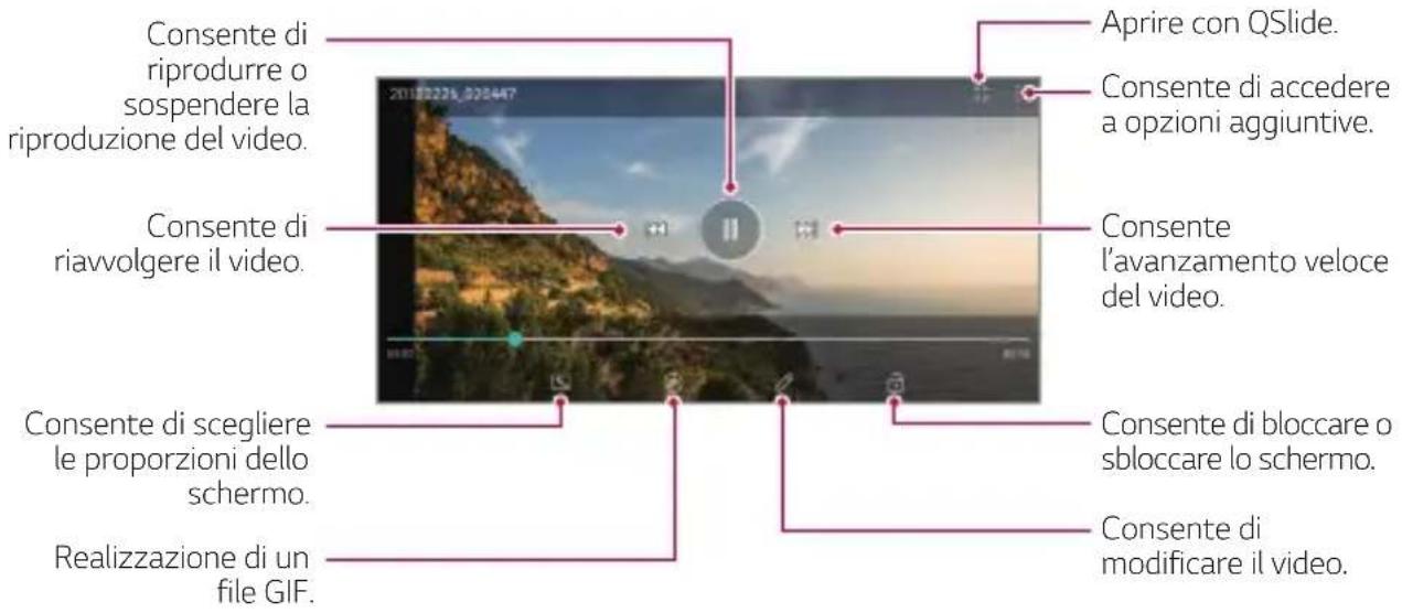 LG LMQ710EM - Riproduzione di un video - 1