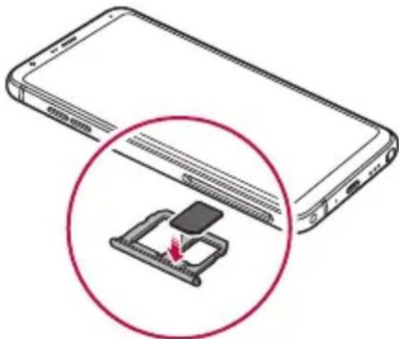 LG LMQ710EM - Installation de la carte SIM - 4