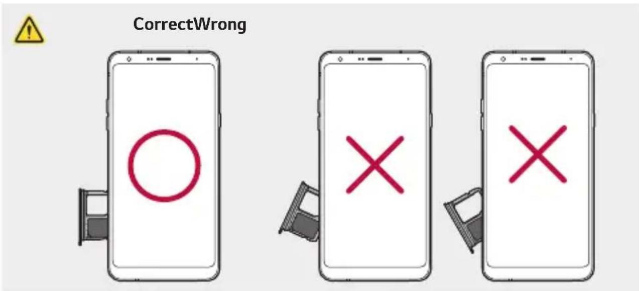 LG LMQ710EM - Installing the SIM card - 7