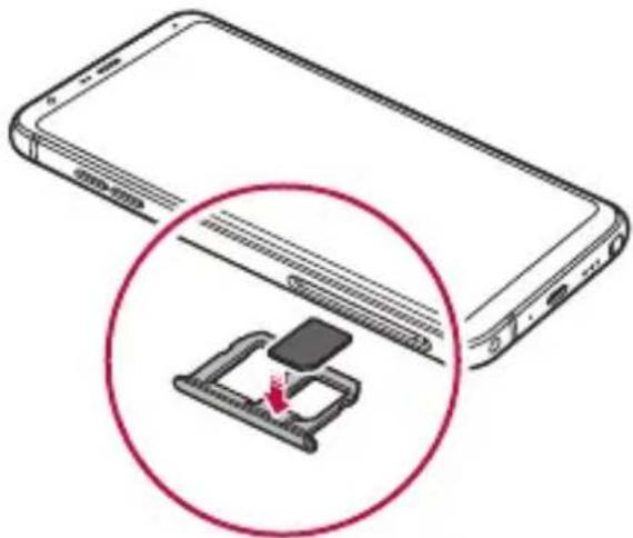 LG LMQ710EM - Installing the SIM card - 5