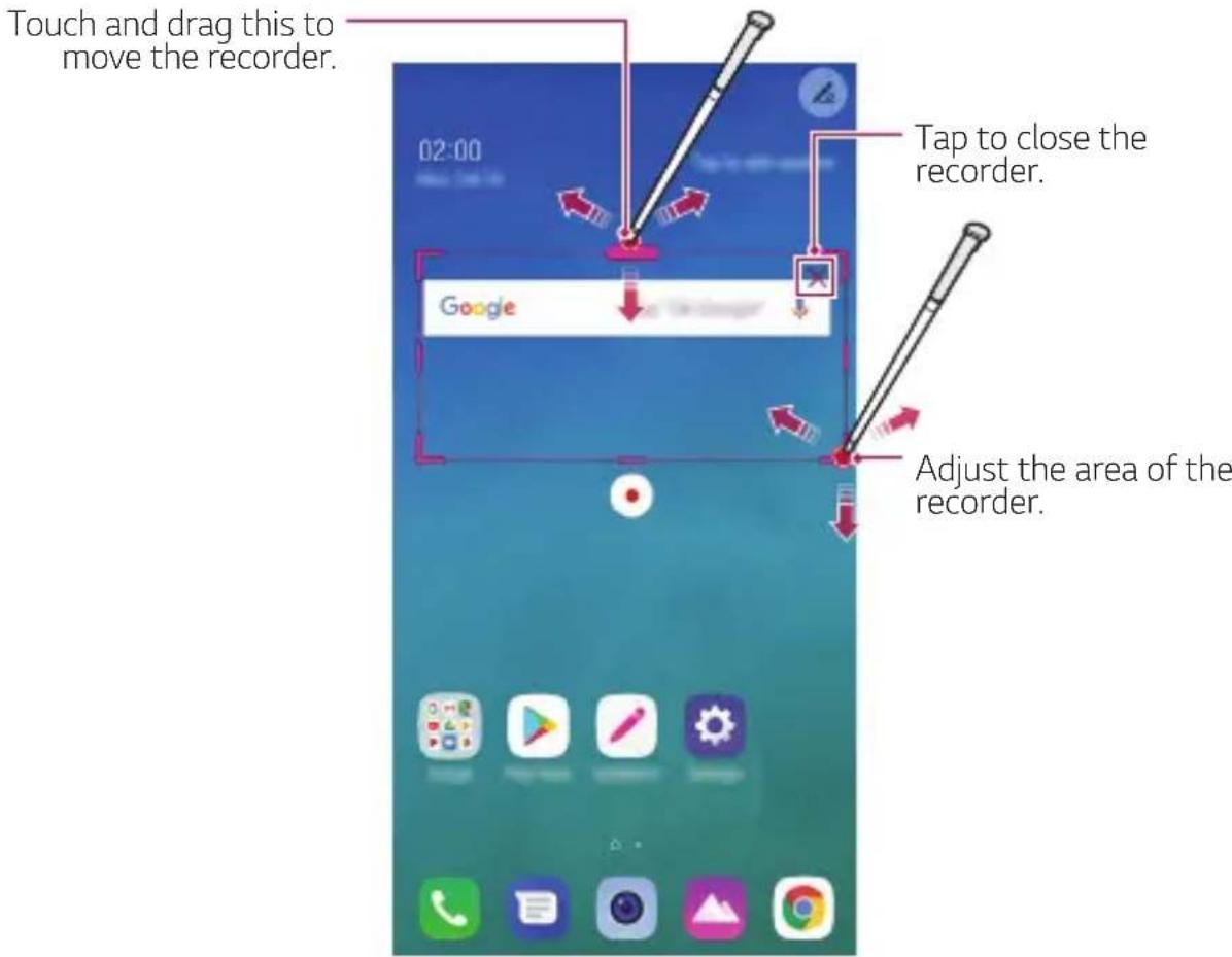 LG LMQ710EM - Using the Stylus Pen - 2