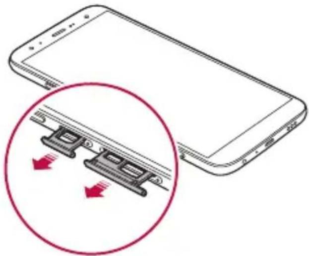 LG LMX420EMW - Wkładanie karty SIM - 3