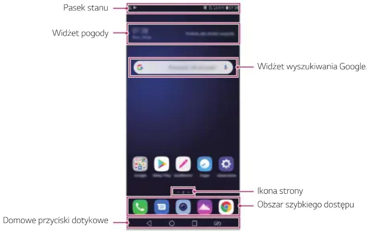 LG LMX420EMW - Układ ekranu głównego - 1