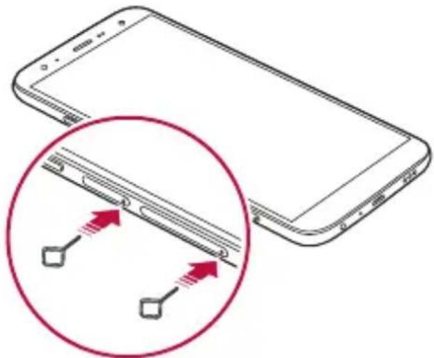 LG LMX420EMW - Instalarea cartelei SIM - 2