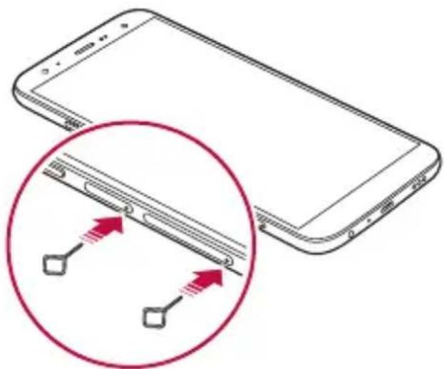 LG LMX420EMW - Instalación de la tarjeta SIM - 2