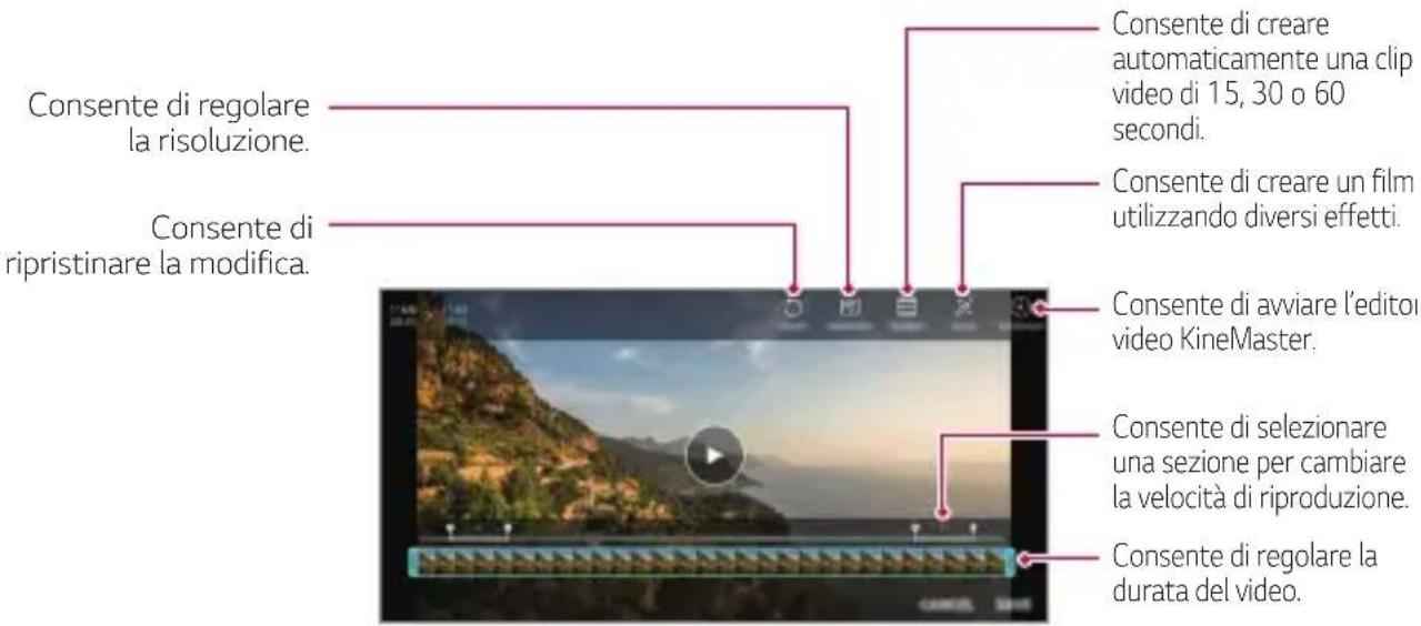 LG LMV405EBW - Modifica dei video - 1