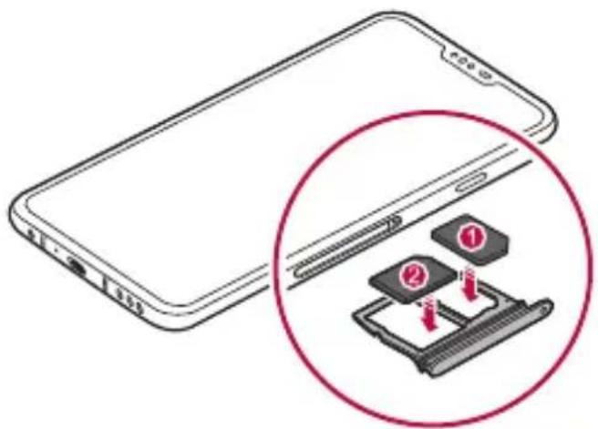 LG LMV405EBW - Installing the SIM card - 6