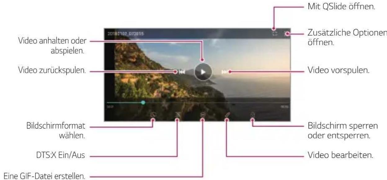 LG LMV405EBW - Ein Video wiedergeben - 1