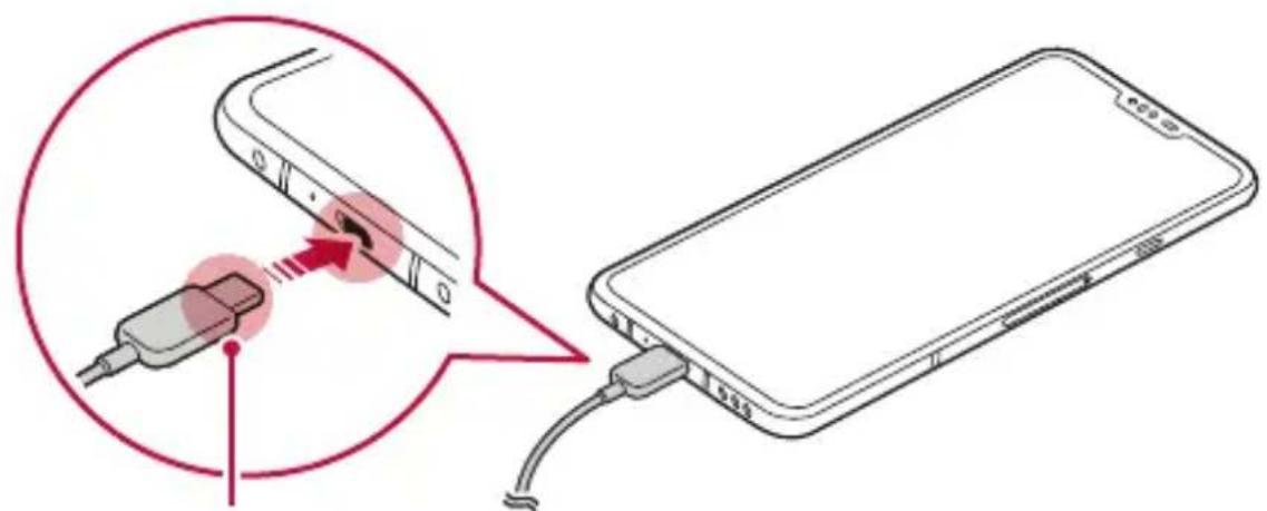 LG LMV405EBW - Chargement de la batterie - 1