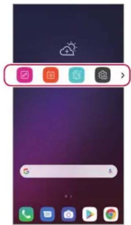 LG LMV405EBW - Opening and closing the Floating Bar - 2