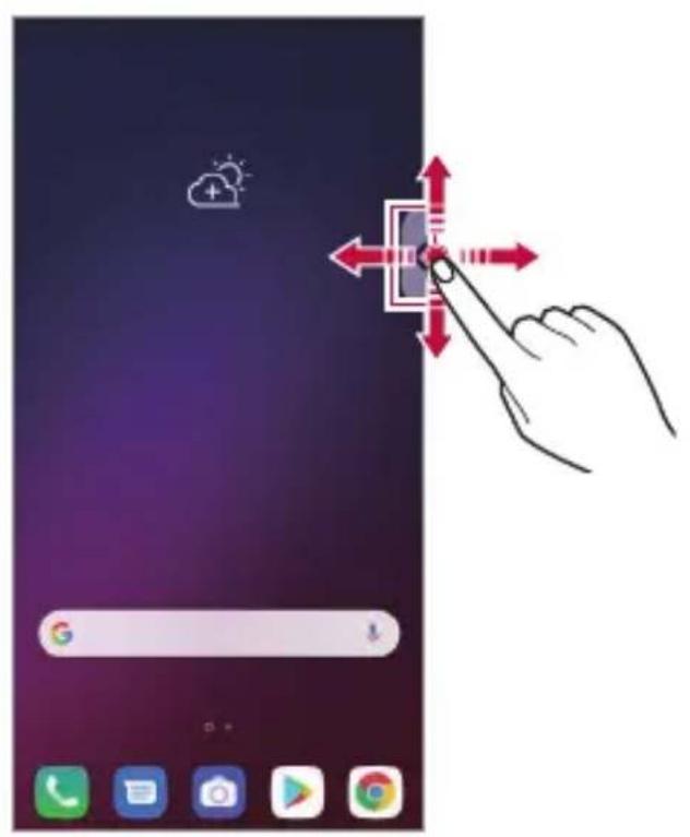 LG LMV405EBW - Moving the Floating Bar position - 1