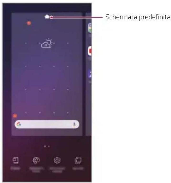 LG LMV405EBW - Modifica della schermata Home - 1