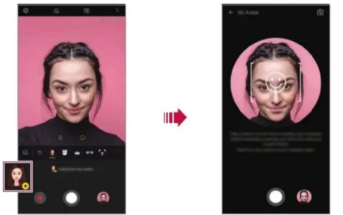 LG LMV405EBW - Creazione di My Avatar - 1