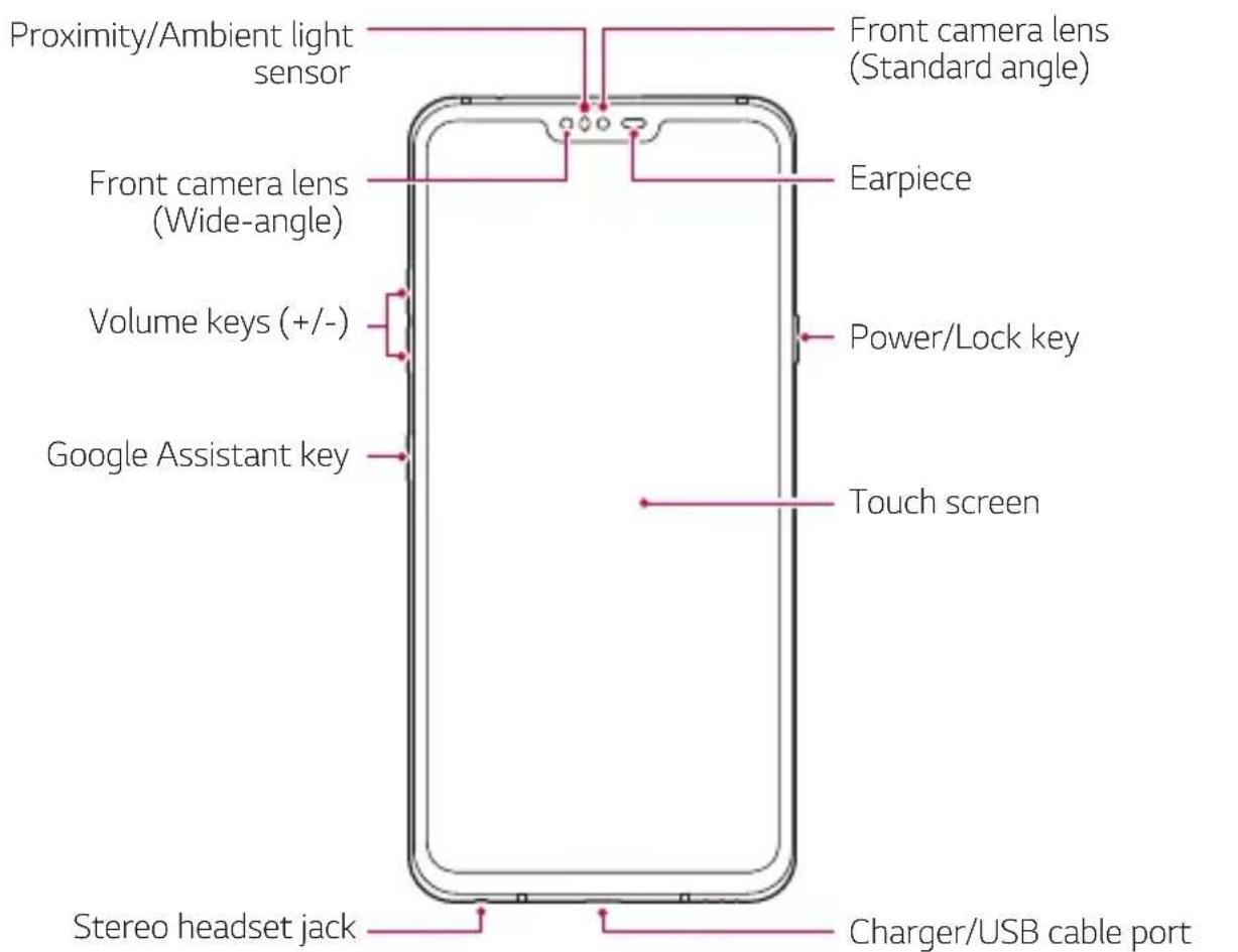 LG LMV405EBW - Parts overview - 1