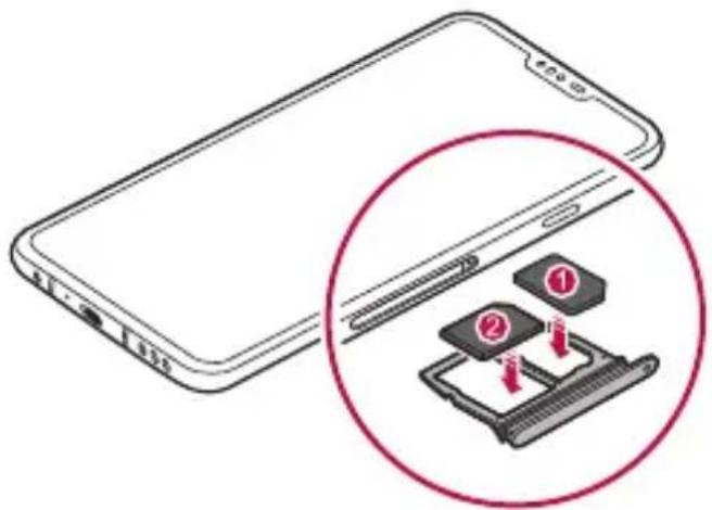 LG LMV405EBW - Installazione della scheda SIM - 6