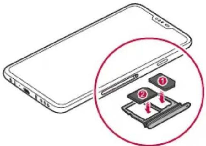 LG LMV405EBW - Installation de la carte SIM - 6