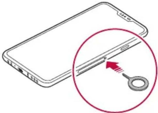 LG LMV405EBW - Installazione della scheda SIM - 3