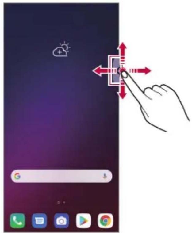 LG LMV405EBW - Modificare la posizione della Floating Bar - 1