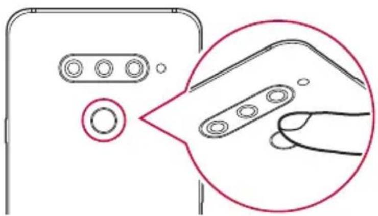 LG LMV405EBW - Registering fingerprints - 3