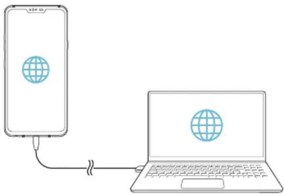 LG LMV405EBW - USB tethering - 2