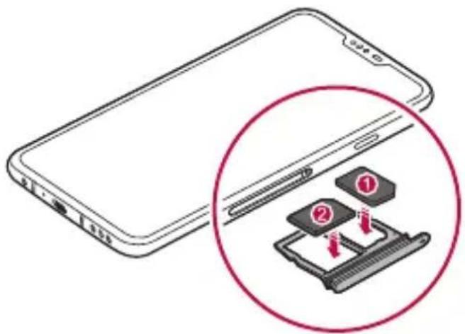 LG LMV405EBW - De simkaart installeren - 6