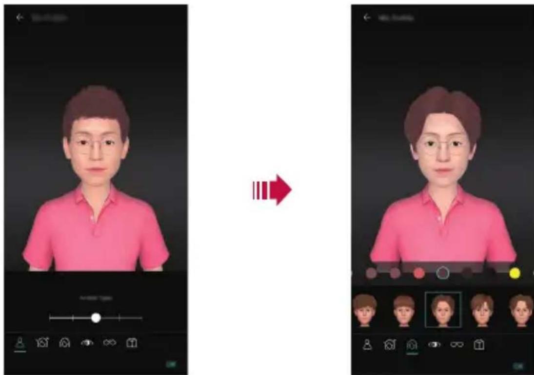 LG LMV405EBW - Creazione di My Avatar - 2