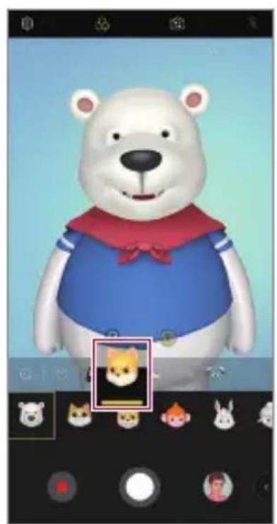 LG LMV405EBW - Het makes van Mijn Avatar, AR Emoji, AR Sticker - 2