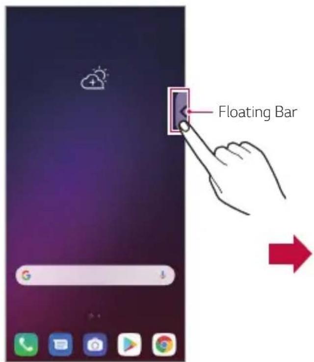 LG LMV405EBW - De Floating Bar openen en sluiten - 1