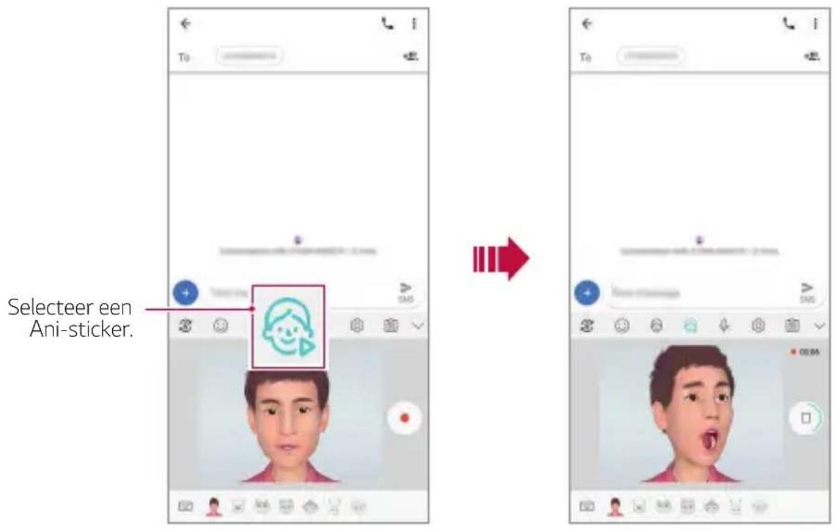 LG LMV405EBW - Ani Stickers gebruiken - 1