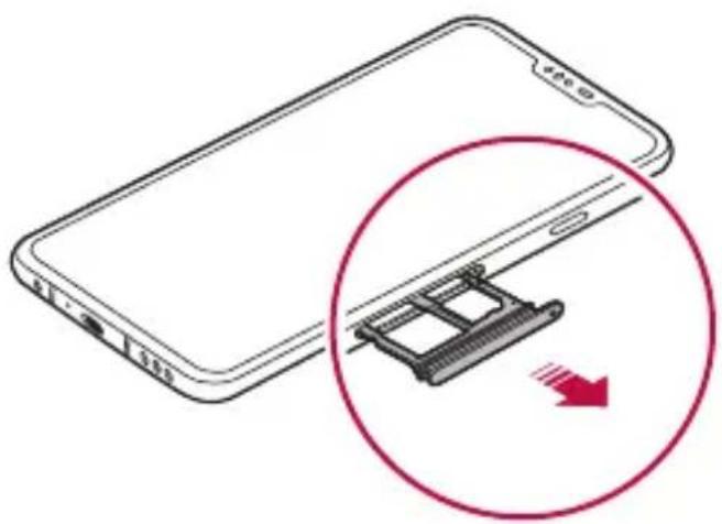LG LMV405EBW - De simkaart installeren - 4