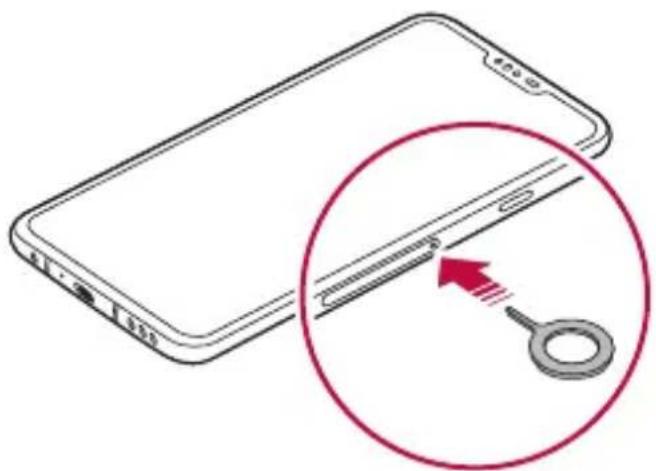 LG LMV405EBW - Installation de la carte SIM - 3