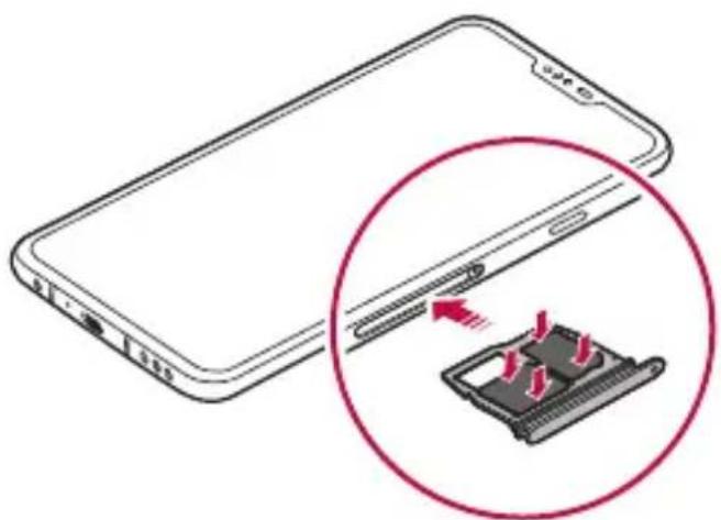 LG LMV405EBW - Installing the SIM card - 7