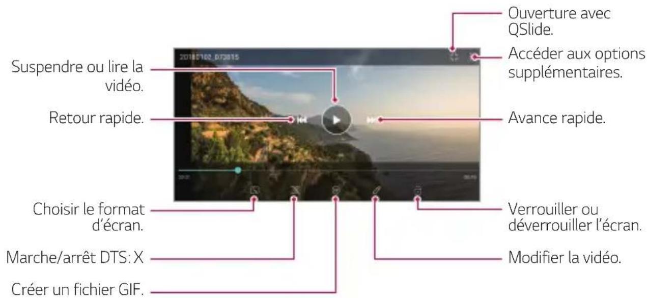 LG LMV405EBW - Lecture d'une video - 1