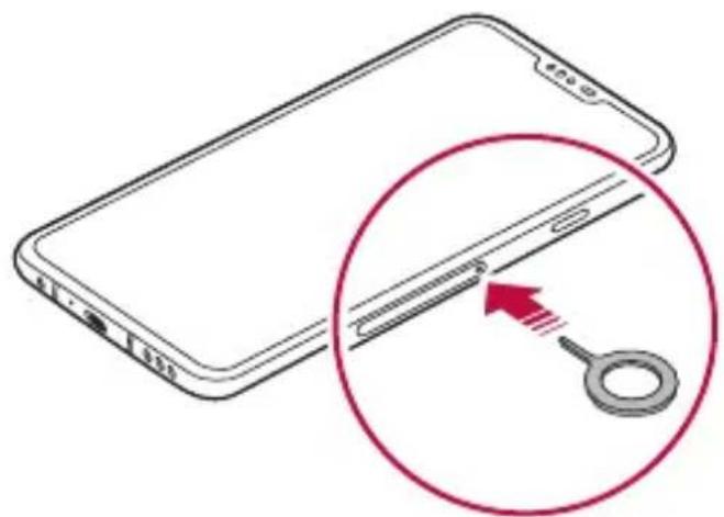 LG LMV405EBW - De simkaart installeren - 3