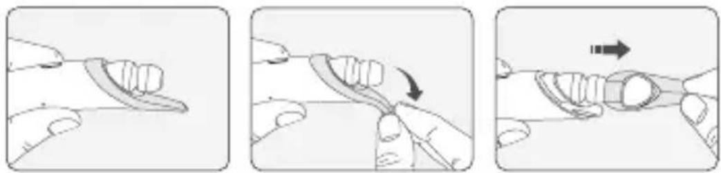 LG Tone Active+ HBSA100 - Removing the stabilizer tips - 1