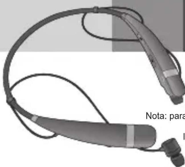 LG Tone Pro HBS760 - HBS-760 Manual do utiliser Auricular estéreo Bluetooth® - 1
