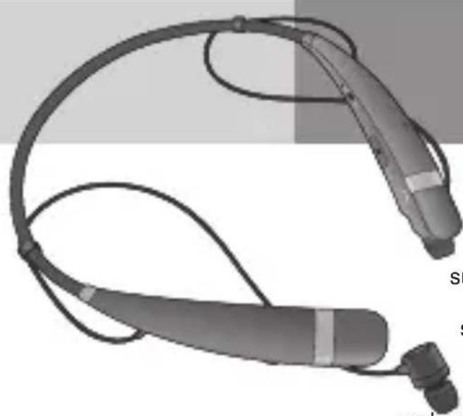 LG Tone Pro HBS760 - HBS-760 Používatěska príručka Stereofónica slúchadlova suprava Bluetooth® - 1