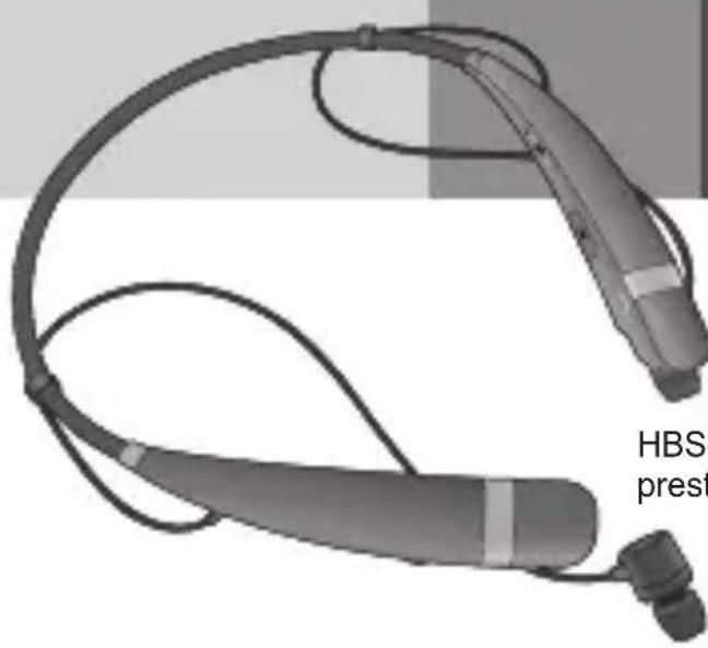 LG Tone Pro HBS760 - Bluetooth®-stereoheadset - 1