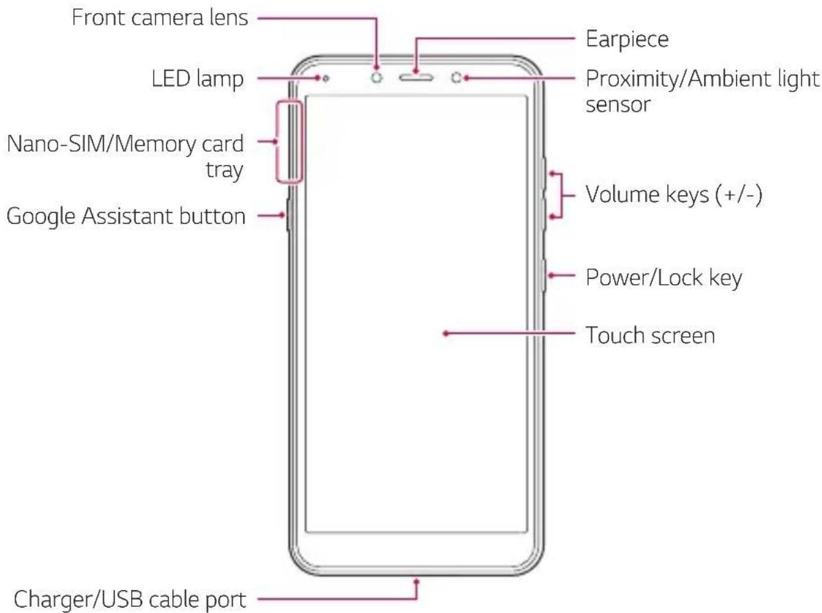 LG X120EMW - Parts overview - 1