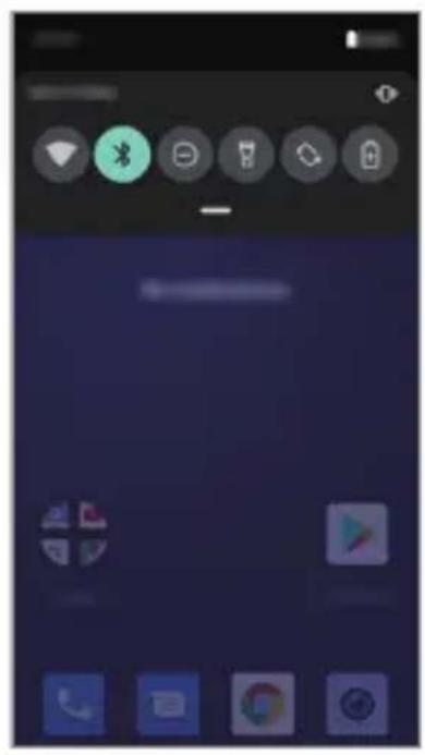 LG X120EMW - Notifications panel - 1