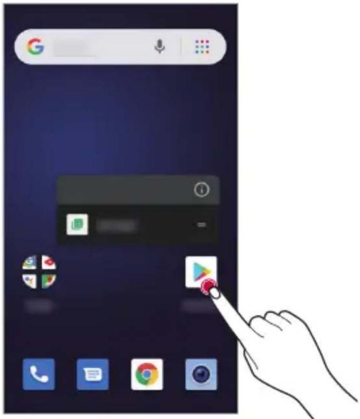 LG X120EMW - Raccourcis des applications - 1