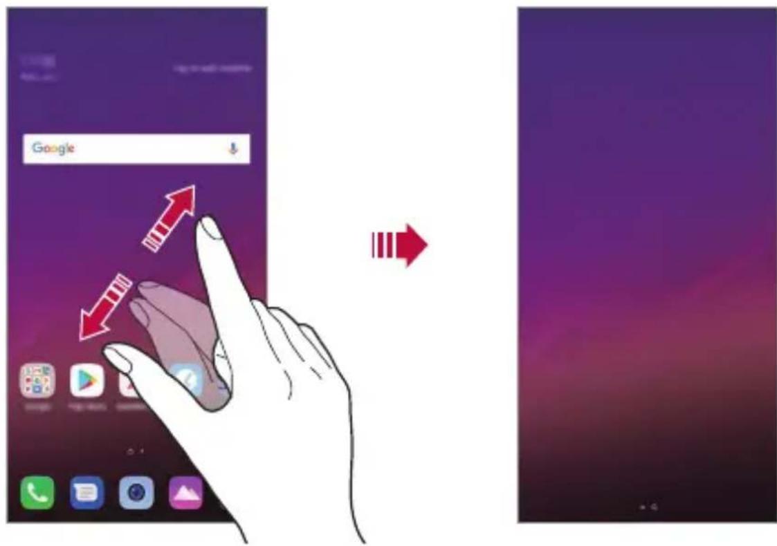 LG G7 Fit Q850EMW - Hintergrunddesign anzeigen - 1