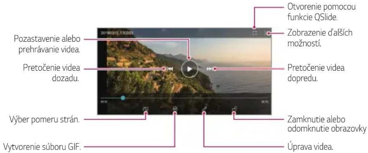 LG LMX320EMW - Prehrávanie video - 1