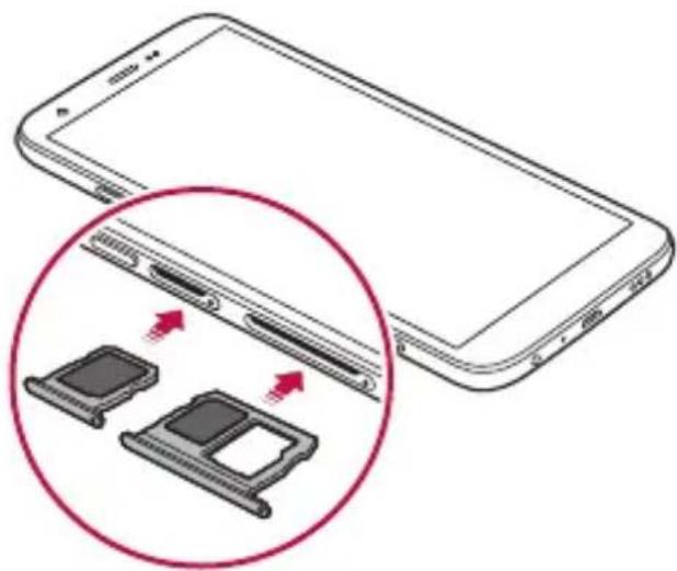 LG LMX320EMW - Installation de la carte SIM - 4