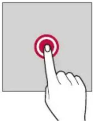 LG LMX320EMW - Touching and holding - 1