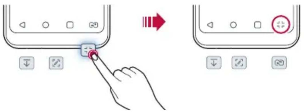 LG LMX320EMW - Modification des touches tactiles de l'écran d'accueil - 1
