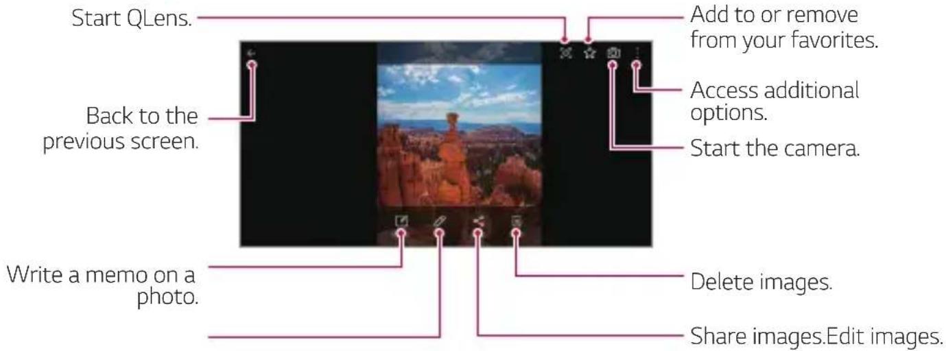 LG LMX320EMW - Viewing photos - 1