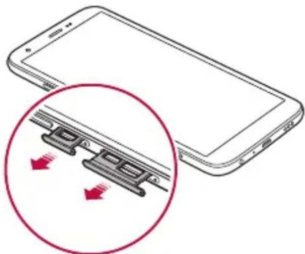 LG LMX320EMW - Instalación de la tarjeta SIM - 3